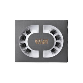 GirlGotLashes Mini Box Drama Edition No. 5 13-17 mm Eyelash Extensions for Home 1 Pair of Eyelashes with 5-7 Days Hold Vegan Handmade