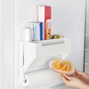 Paper Towel Holder with Shelf Plastic Wall Mounted Paper Towel