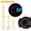 Motorcycle Electronic Tachometer Universal Digital Meter Modified Motorcycle Speedometer
