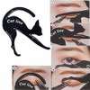 Garden Of Arts Catline shape eyebrow stencil stylish template makeup