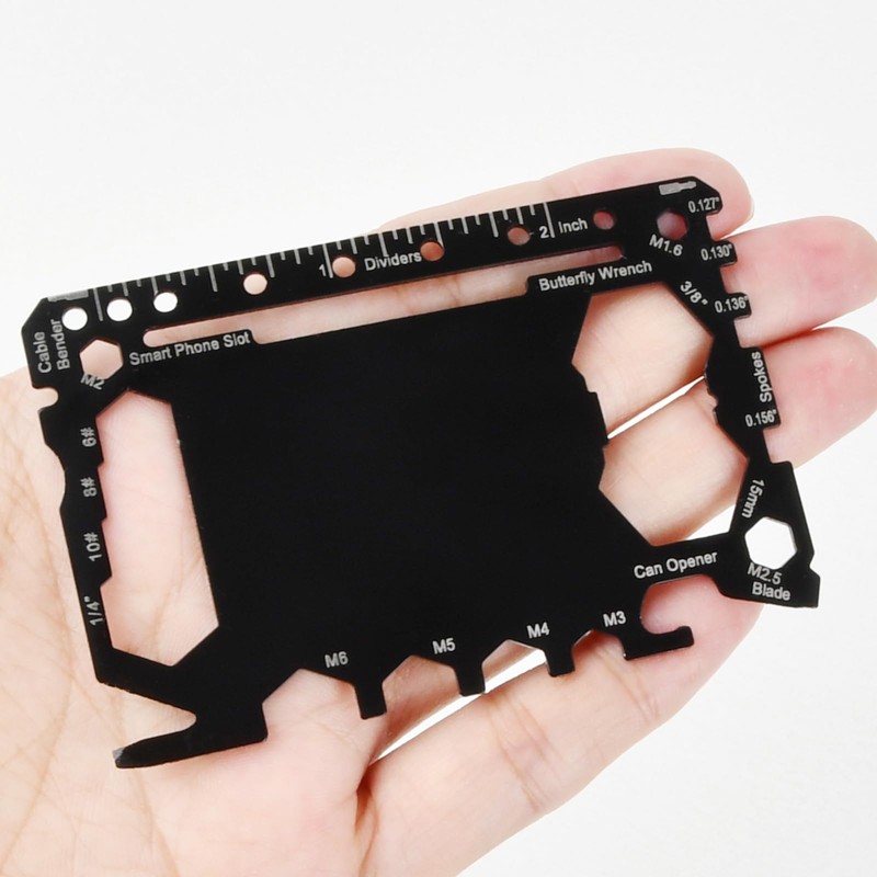 46 in 1 Pocket Kit, Multi Tool Card Size Gadget