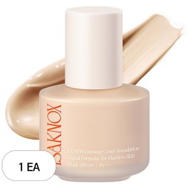 Isa Knox LXNEW Vitawear Cover Foundation 30ml, Shade 21, 1 piece / 이자녹스 LXNEW 비타웨어 커버 파운데이션 30ml, 21호, 1개