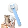 Pet Grooming Brush - Gentle Slicker for Removing Loose Undercoat,