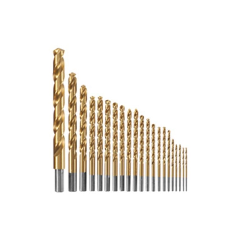 Bosch TI21A 21 pc. Titanium Nitride Coated Metal Drill Bit
