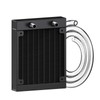 Clyxgs Water Cooling Radiator, 8 Pipe Aluminum Heat Exchanger Radiator