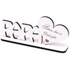 Decorative Stand "Papa ist der Beste - Lettering zum Hinstellen