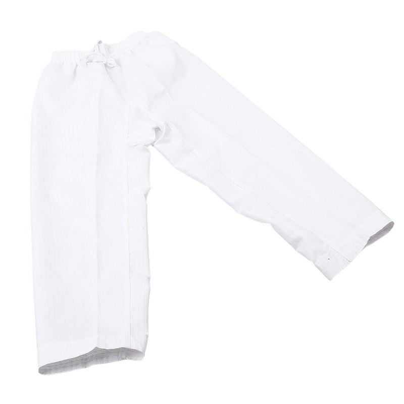 Taekwondo Uniform Striped Model Polyester Cotton with Belt Martial Arts
