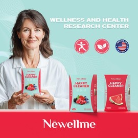 Watermelon Probiotic powder for women, men and children, Digestive and immune gut health Probiotics and probiotic powder, food health, diet fitness:_NEWELLME Happycleaner berryflavor