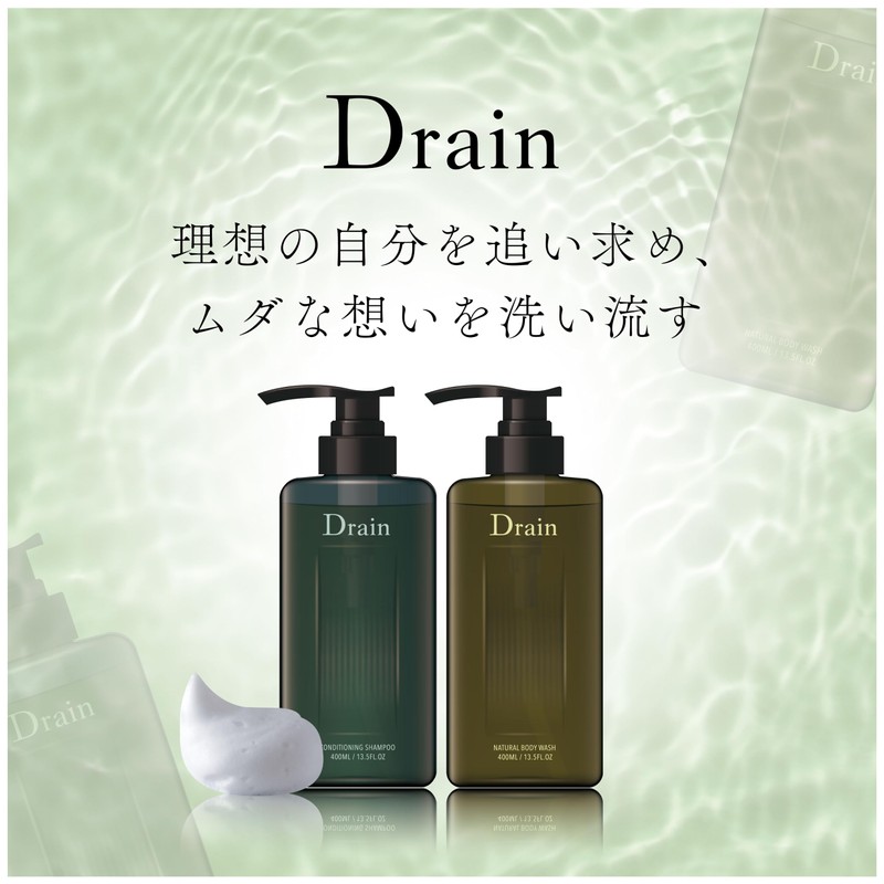 Drain Natural Body Wash, 100% Naturally Derived Cleaning Ingredients, Moisturizing,