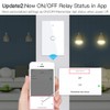 MoesGo 2nd Generation WiFi RF433 Smart Touch Wall Single Fire