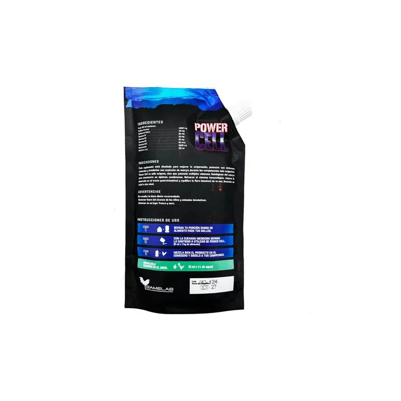 Power Cell Vitamina Minerales - Oxigenador Para Cuida 250ml