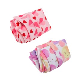 ALVABABY LZ0102 - 2 bolsas de tela para pañales, impermeables, reutilizables, con dos bolsillos con cierre, viajes, playa, piscina, guardería, artículos de bebé, yoga, gimnasio, bolsa para trajes de