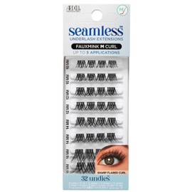 Ardell Seamless Underlash Extensions - FauxMink M Curl, Up To 5 Applications, 32 ct, 1-pack