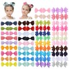 80 Piezas Moños para Niñas | 2 Moños Diferentes |