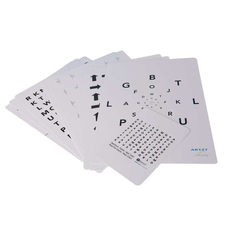 ARTZT neuro Eye Trainer Set of 15 with Various Vision