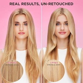 LOral Paris Shampoo con tecnologa Bonding Ever Pure Bond Fortalece tu pelo por dentro y por fuera para todo tipo de pelo teido Sin Sulfatos, 200ml    