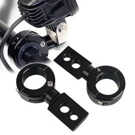 YIEBA 6pcs Bull Bar Mount Fog Light Headlight Universal Clamp Mount 22 mm 25 mm 28 mm for Car Motorcycle Crash Bar Protection Motorcycle Accessories