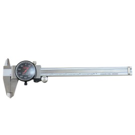 Shars 0-6" Precision Stainless Steel Shock Proof Dial Caliper .001" Graduation, Black Face 303-1305B P