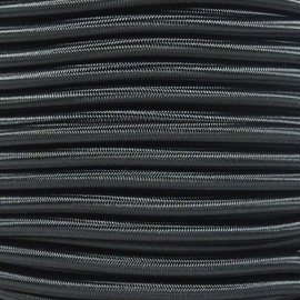 West Coast Paracord Bungee Elastic Nylon Shock Cord (1/4 Inch x 500 Feet, Black)