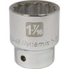 Dynamic Tools 3/4" Drive 12 Point Sae, 1-7/16" Standard Length,