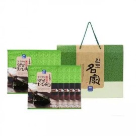 Mujomi 무조미 완도명가갓구워낸옛날재래김 선물세트 1호 선물세트 설날 Wando Mom's Traditional Roasted Laver Gift Set 1 for Seollal