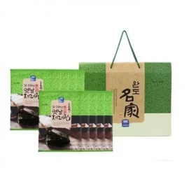 Mujomi 무조미 완도명가갓구워낸옛날재래김 선물세트 1호 선물세트 설날 Wando Mom's Traditional Roasted Laver Gift Set 1 for Seollal