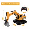 Carro de control remoto Excavadora Control Remoto 1:24 Rc Coches