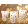 Cardinals Christmas Lighted Candle Holders - Cardinals on Birch Branches