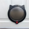Cat Flap Door Magnetic 4 Locking Modes Safe Plastic Automatic