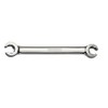 KS Tools 518.0504 CHROMEplus Open double ring spanner, 1/2"x9/16"