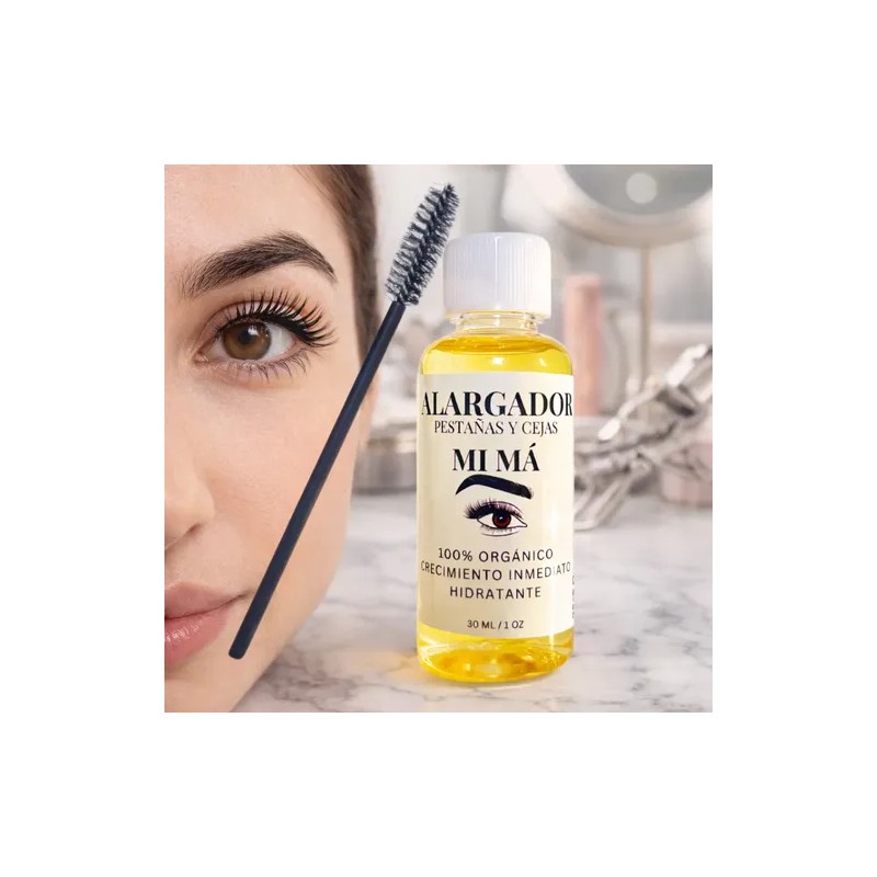 Alargador De Mi Má De Pestañas Y Cejas Crecimiento Natural