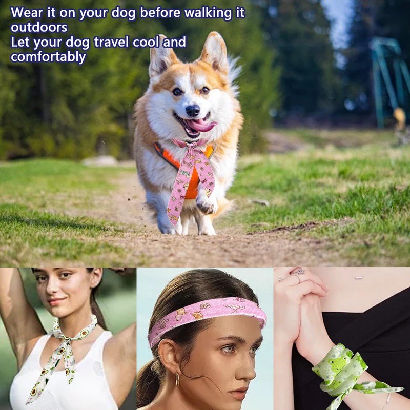 Cooling Neck Wrap – Ice Crystal Cooling Towel for Fast