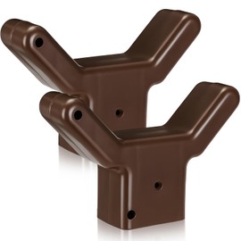 2 Pcs Tree Branch Supports Plastic Brace for Orchards, Brown