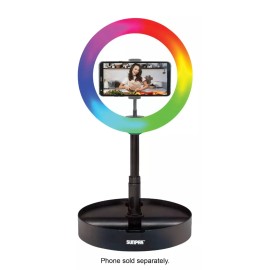 Sunpak - Self-Storing Rainbow Vlogging Kit - Black