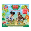 RoseArt Kids Floor Puzzle Playset - Alphabet Zoo Adventure -