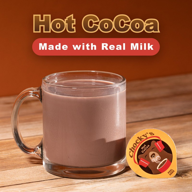 Chocky’s by Java House Single-Serve Hot Chocolate Pods - Peel