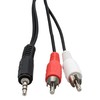 ecabo 10033 Stereo Cable 3.5 mm Jack to 2 x