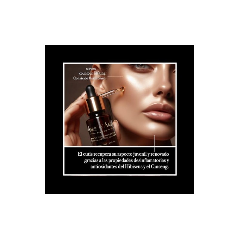 Marie D’Argan Sérum Para Contorno De Ojos Con Ácido Hialurónico