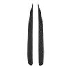 2pcs Carbon Fiber Headlight Eyebrow Eyelid Cover Fit for Honda