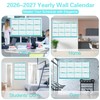 32"x48" Academic Wall Calendar 2026-2027, JUL 2026 - JUN 2027