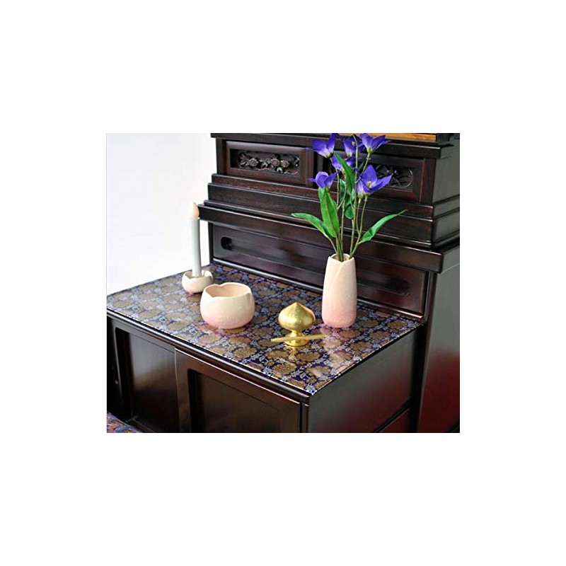 Flame-retardant Buddhist Altar Mat, Silver, No. 16