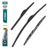 HEYNER® Windscreen Wiper Set with Rear Windscreen Wiper Suitable for