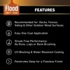 Flood Easy Seal 1 gal. Dark Walnut Semi-Transparent Exterior Wood