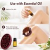 Meridian Brush 2 Pcs with Massage Oil Set Full Body