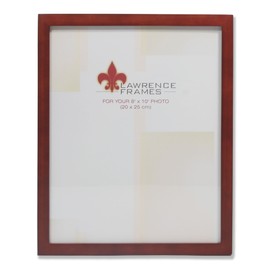 Lawrence Frames Walnut Wood Picture Frame, Gallery Collection,8 by 10-Inch