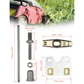 YAMAKATO GX390 Valve Rocker Arm Set For Honda GX270 GX340 11HP 13HP lawnmower engine part 14451-Z4M-000, 14431-ZE2-010, 14791-ZE2-010, 14410-ZE3-013, Come With Push Rod Guide Plate Valve Lifter