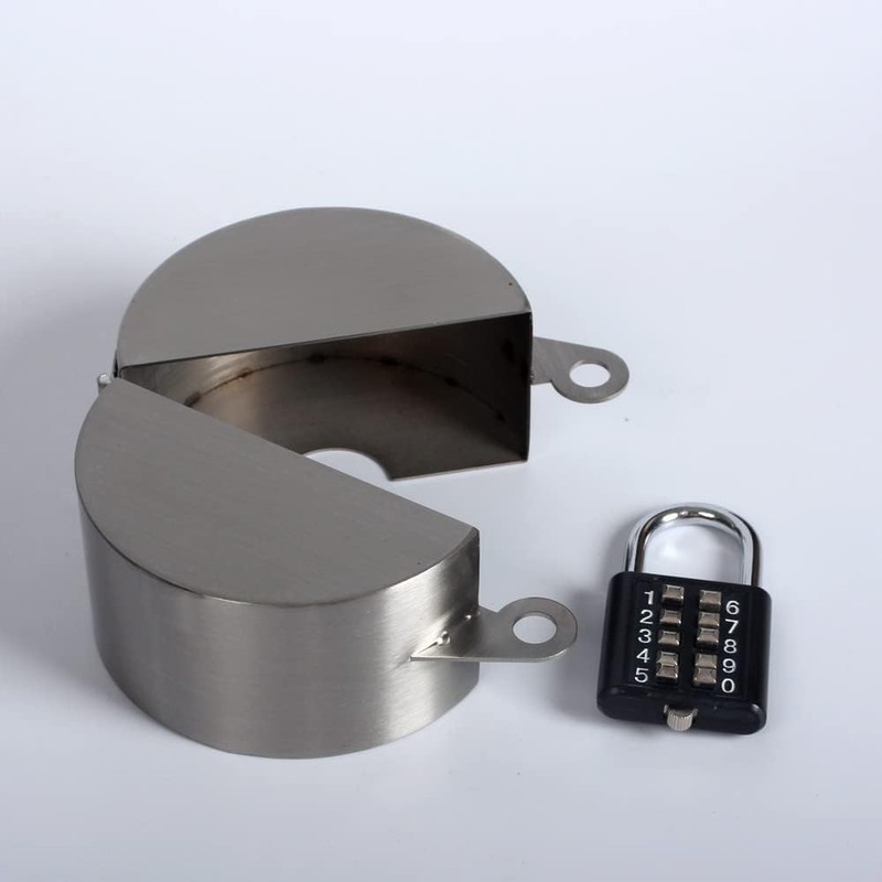 Outdoor Faucet Lock System -Gate Valve LockoutDevice -Prevent Water Theft