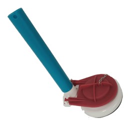 3.5 inch Flush Valve for 1 Piece Toilets with Three Locking Lugs and Red Solid Silicone Flapper Toto THU002Z