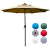 Sunnyglade 9' Patio Umbrella Outdoor Table Umbrella with 8 Sturdy