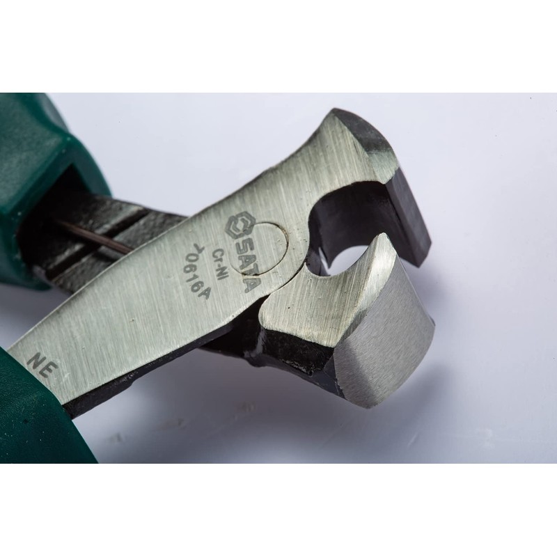 SATA ST70616AST Mini End Cutting Pliers 4 Inch, Chrome Nickel
